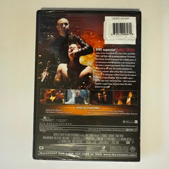 New 12 Rounds 2 Reloaded‎ DVD 2013 Randy Orton - Picture 2 of 2